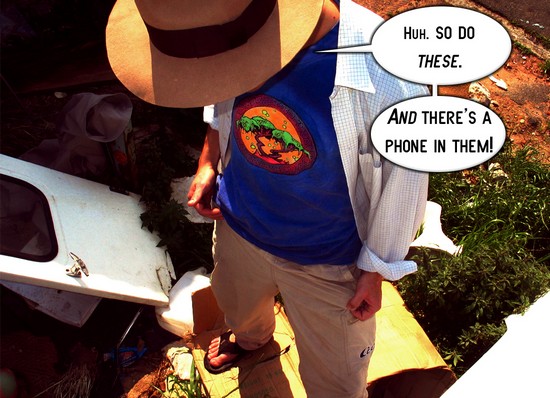 Dick Gunner and the Case of the Rainbow Serpent by Tom McNally Panel 15